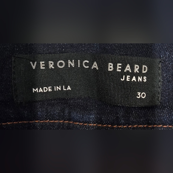 Veronica Beard Beverly High Rise Skinny Flare Jeans Size 30 - Picture 6 of 8